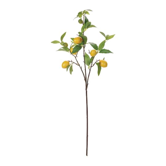 33.75" Lemon Fruit Foliage Branches, 6ct.
